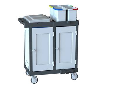 STAFF C 111 SD2 TEMİZLİK ARABASI - 1